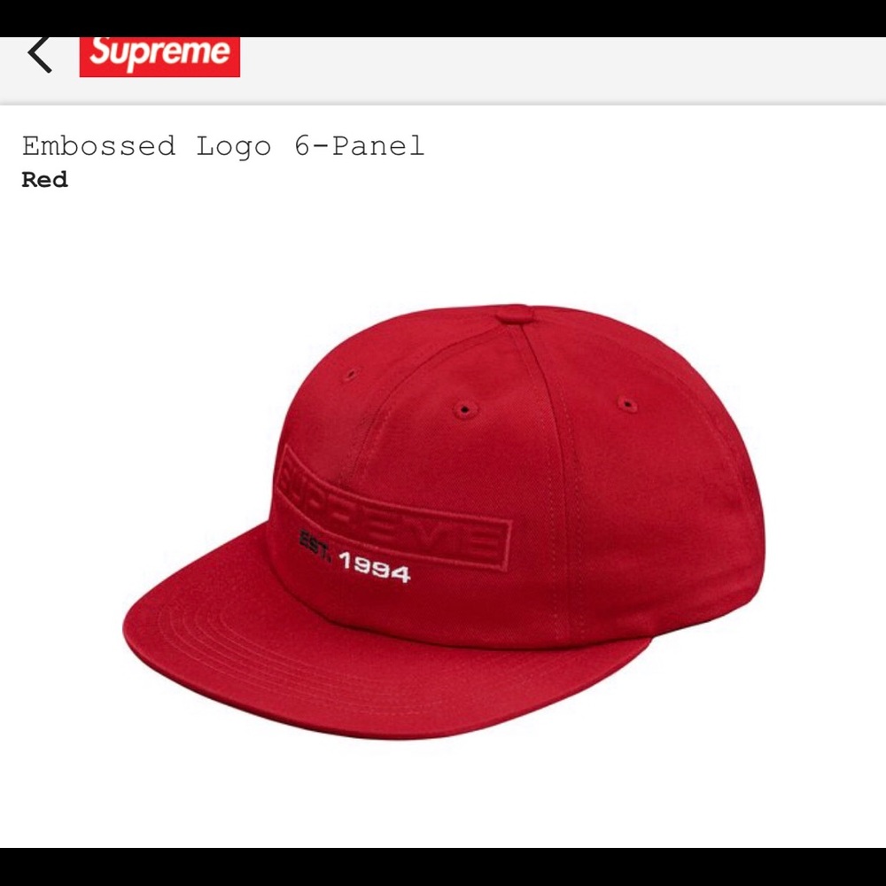 Supreme hat